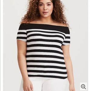 Torrid Retro Chic Off Should Tee, Size 3x